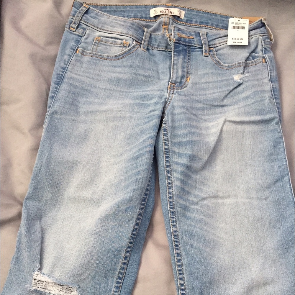 (SOLD❗️)Hollister jeans size 5 Long