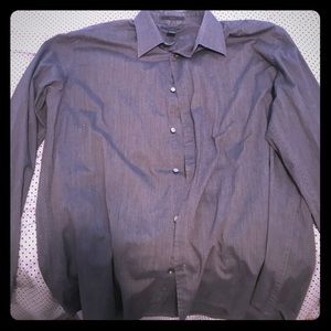 Express Dress Shirt Gray