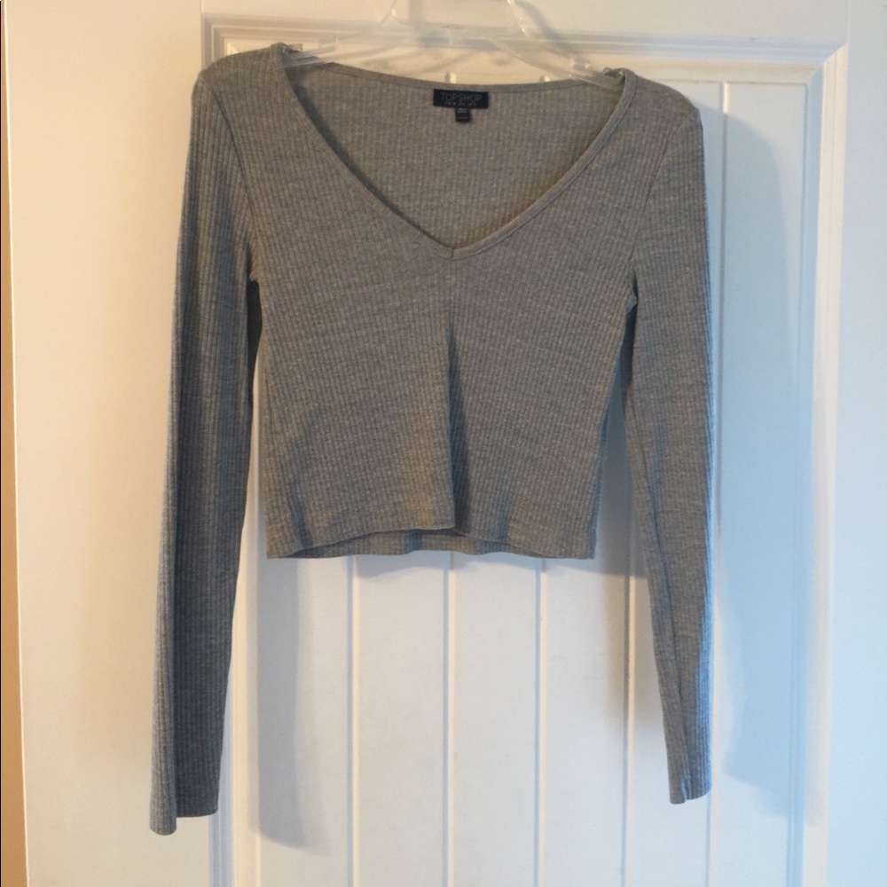 Long Sleeve Crop Top