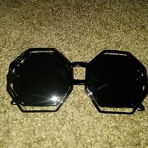 Women's Fashion Hexagonal Shades