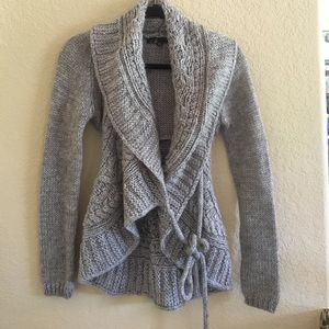 Wrap around sweater
