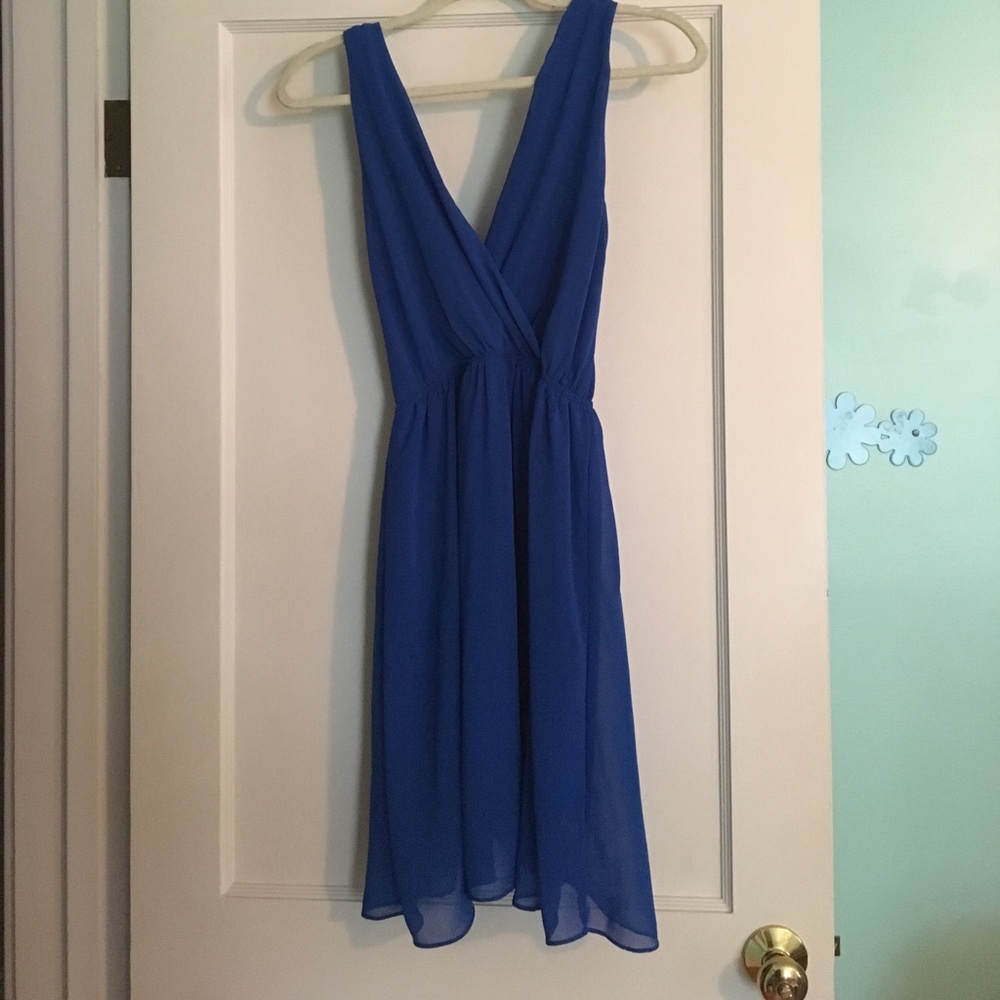 TFNC blue dress