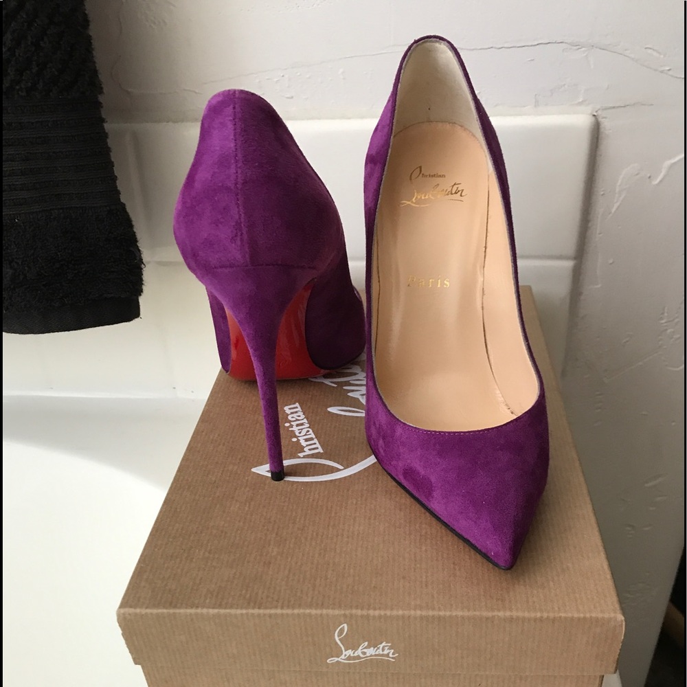 CL Pigalle Follies suede