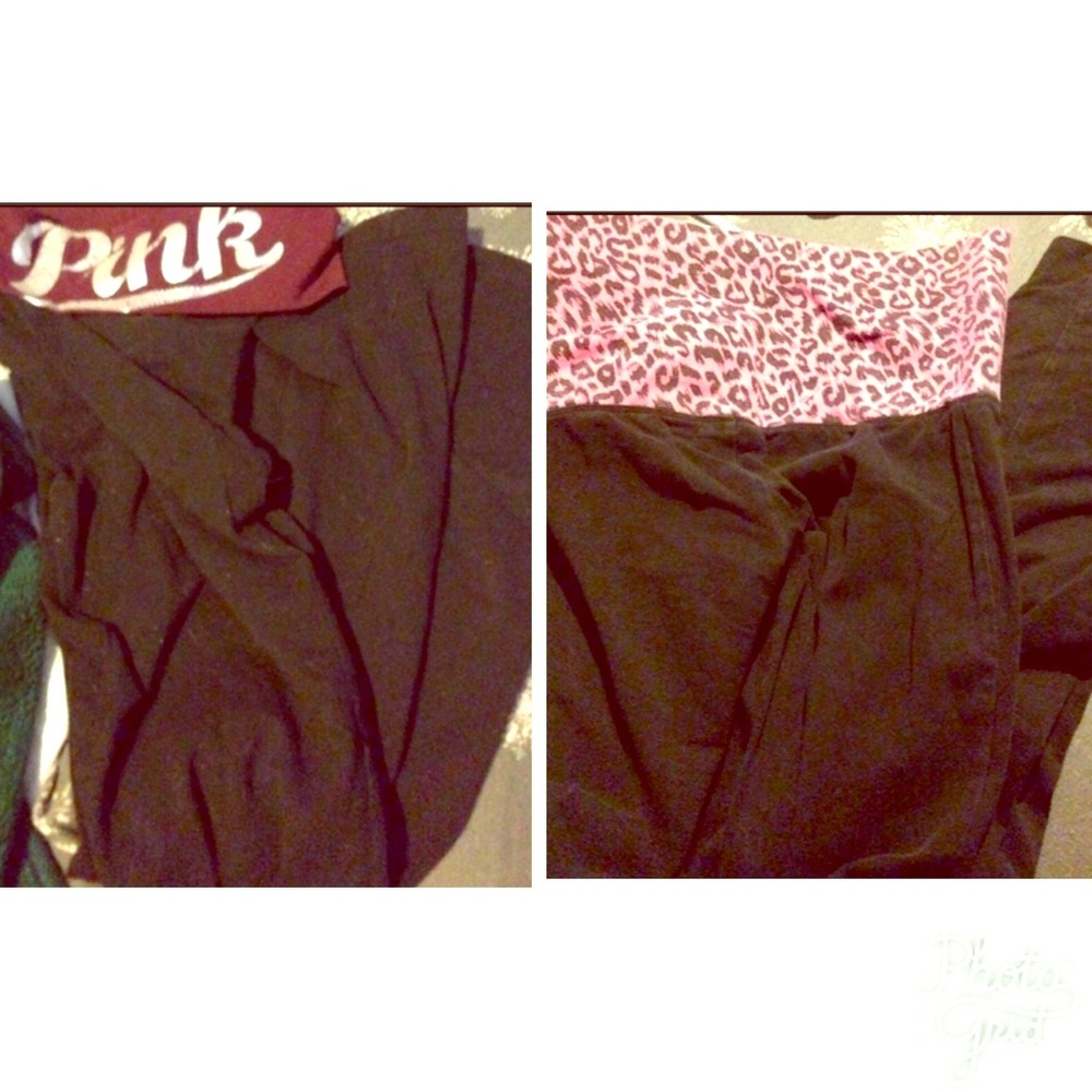 VS pink yoga pants bundle