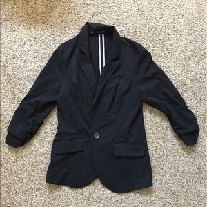 Black stretchy blazer