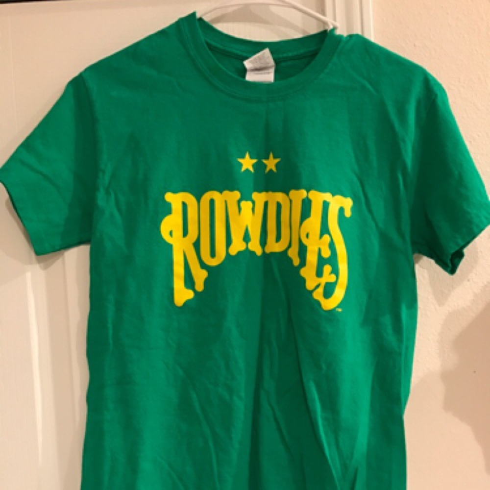 Tampa Bay ROWDIES soccer tshirt men's size small