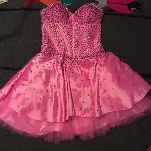 Pink dress