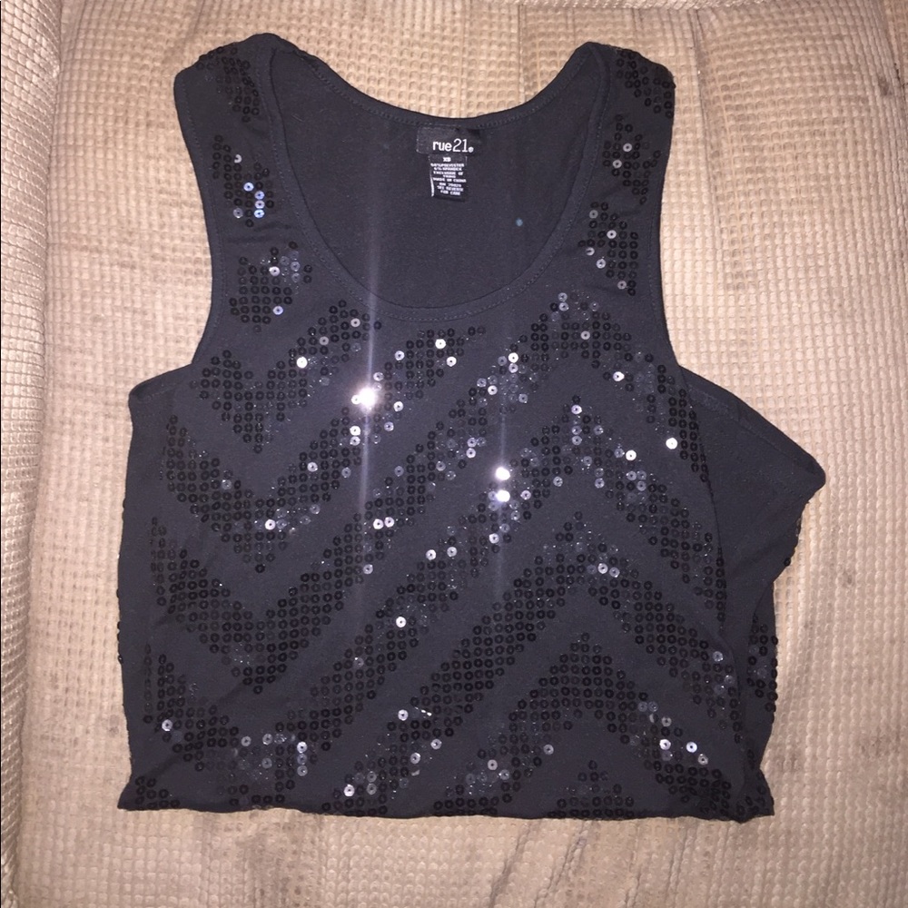 Sparkly rue 21 tank!