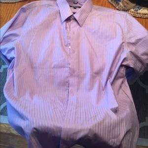 Light purple long sleeve dress shirt