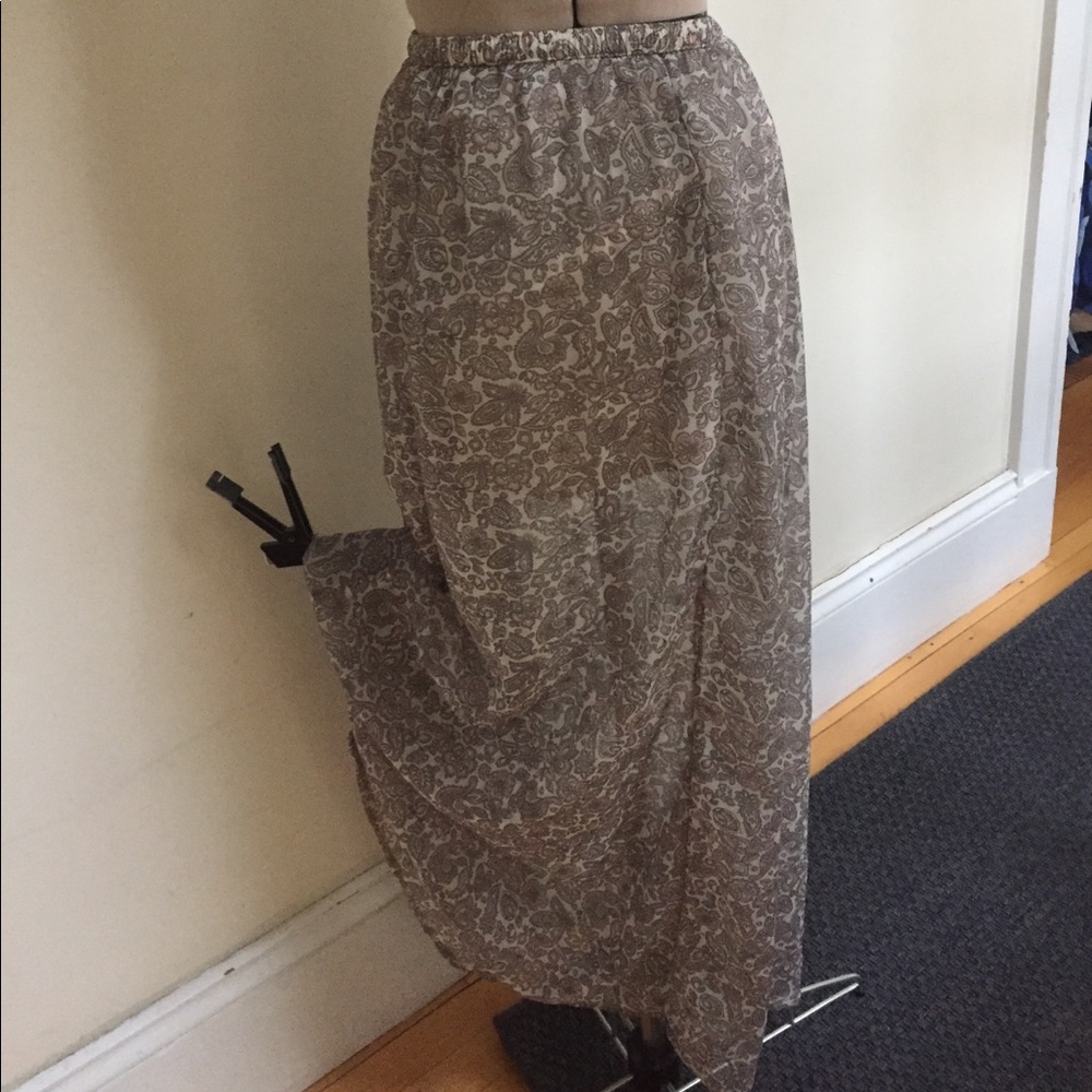 Boho festival skirt