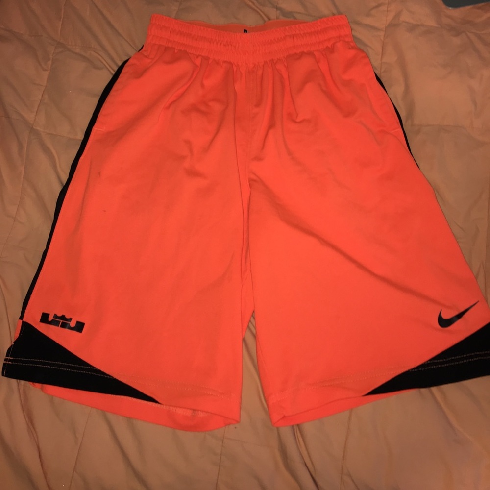 Nike Lebron James Basketball Shorts.