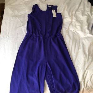Purple jumpsuit