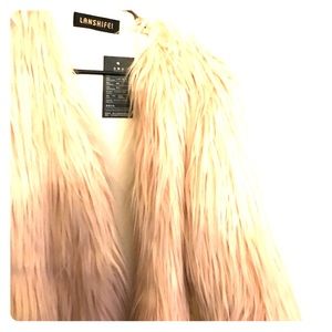 LANSHIFEI FAUX FUR JACKET