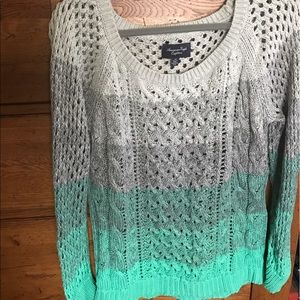 American Eagle ombré sweater