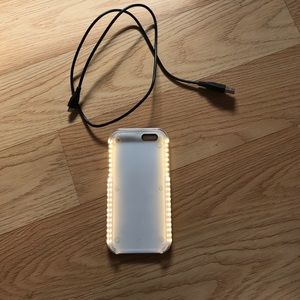 Light up selfie case iPhone 6