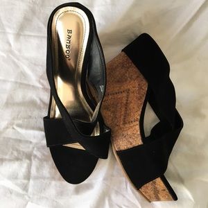 Black wedges
