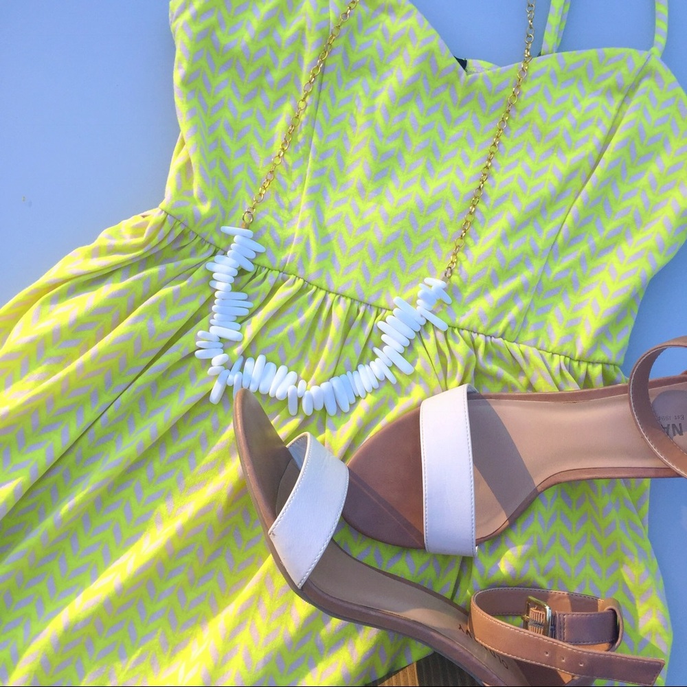 **SALE** Yellow Patterned Sundress