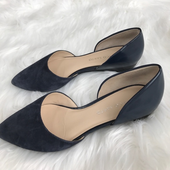franco sarto navy shoes