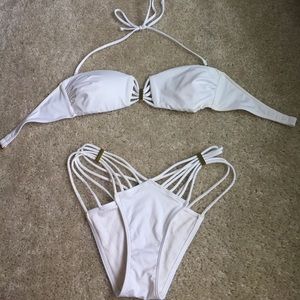 Victoria's Secret white bikini