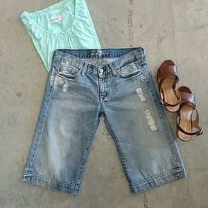 7 For All Mankind shorts