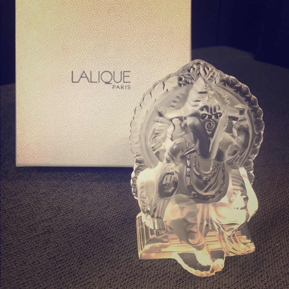 Lord Ganesh by Lalique Statue