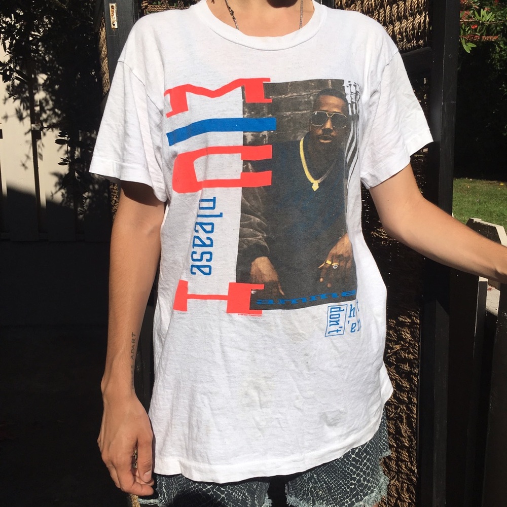 1990s MC HAMMER vintage tshirt