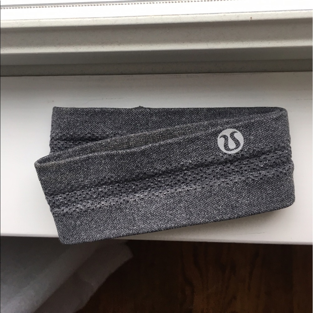 GREY LULULEMON🍋 HEADBAND