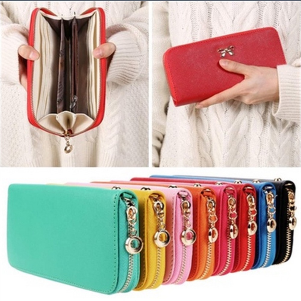 🕐DAILY STEAL🕐 🎉HPx2🎉Beautiful Bow Wallet🎀 - Picture 4 of 6
