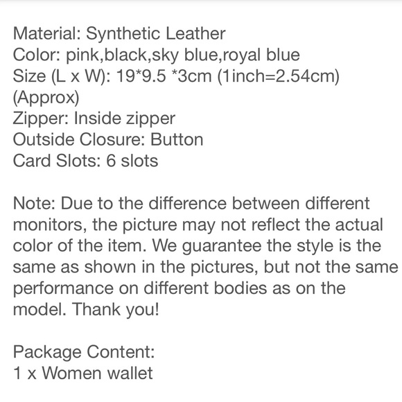 🕐DAILY STEAL🕐 🎉HPx2🎉Beautiful Bow Wallet🎀 - Picture 5 of 6