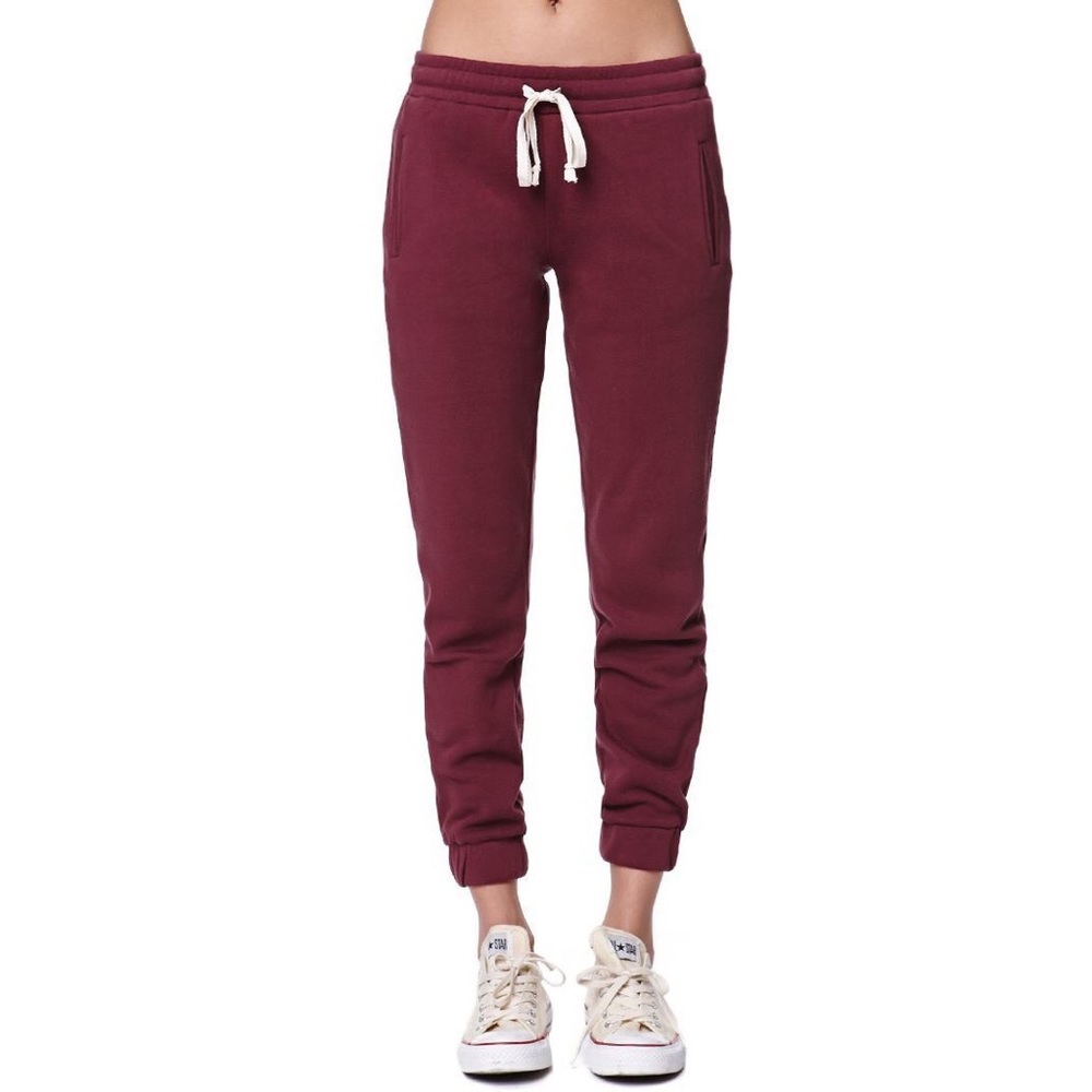 Cotton On sweatpants joggers maroon burgundy