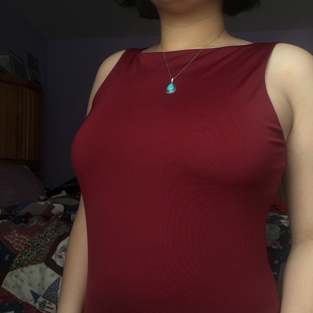 ‼️SOLD‼️ Wine Red New York & Company Tank