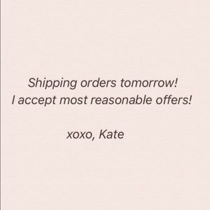 ✨✨✨✨✨✨ Edit: shipping orders today!