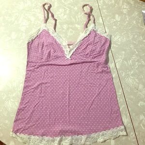 Victoria's Secret polka dot tank top