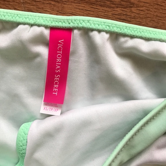 Mint green Victoria's Secret bikini bottoms - Picture 2 of 4