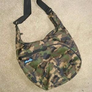Camo cross body kavu bag