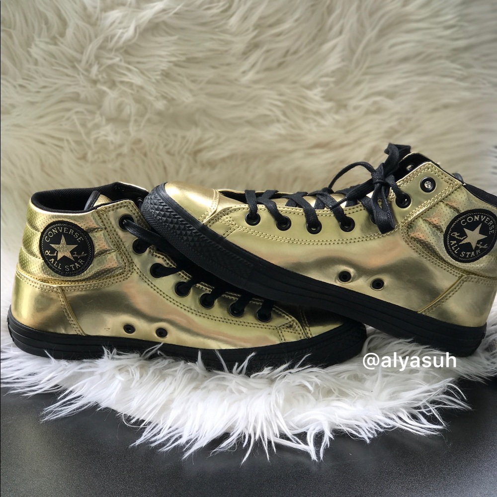 Converse Ctas Fresh HI Gold M. AUTHENTIC - Picture 4 of 5