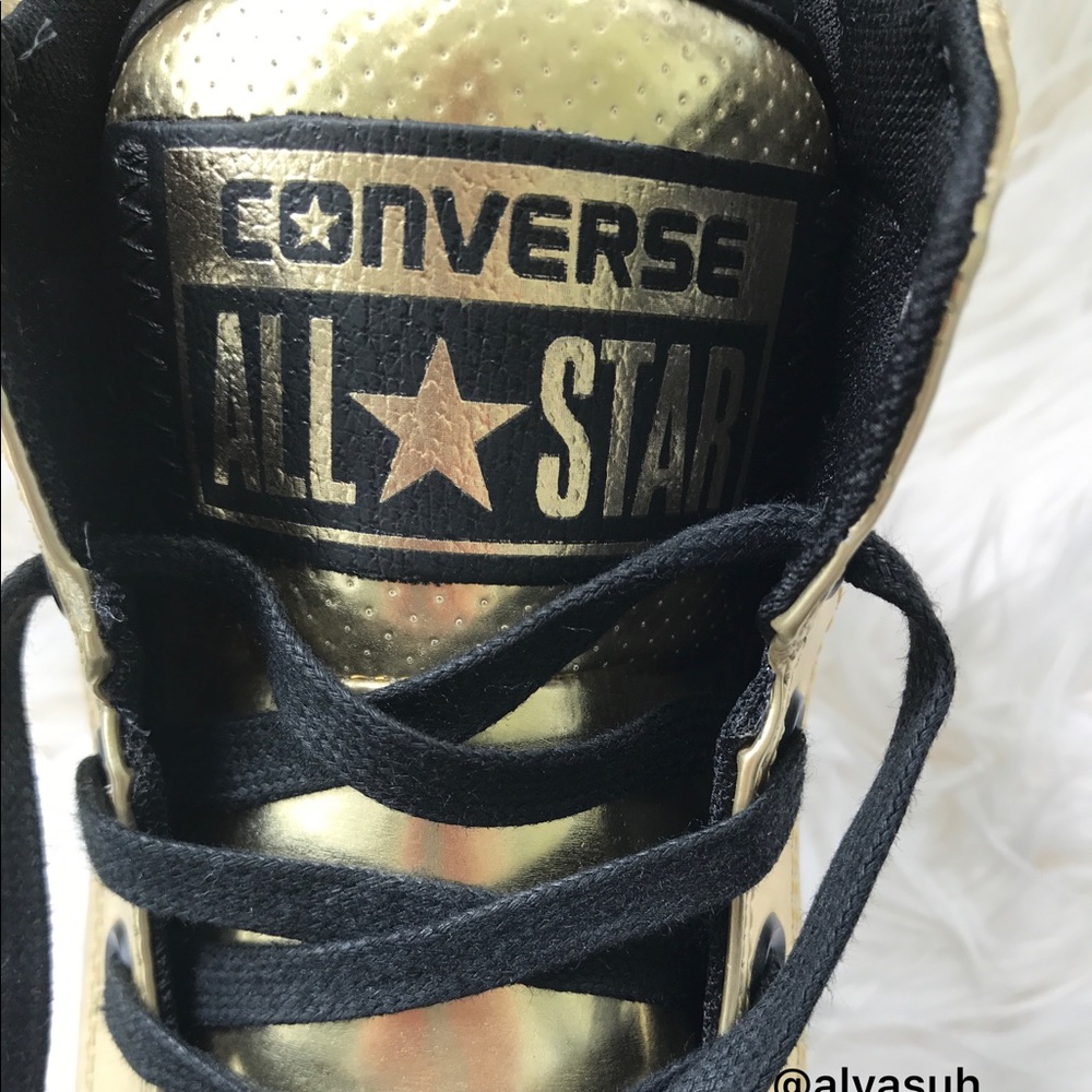 Converse Ctas Fresh HI Gold M. AUTHENTIC - Picture 5 of 5