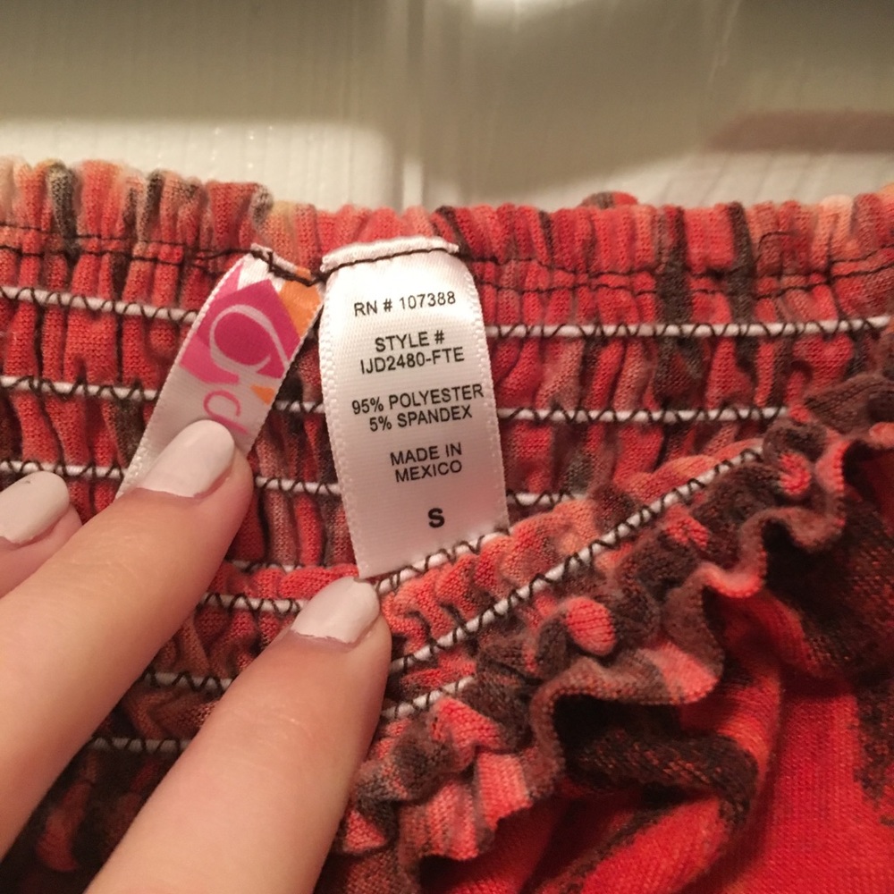 STRAPLESS PRINT MAXI DRESS!! - Picture 3 of 3