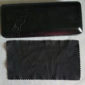 Versace Sunglasses Case with orig. cleaning cloth