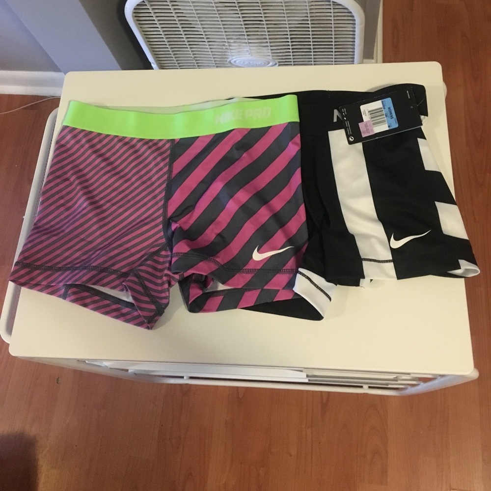Nike pro spandex shorts