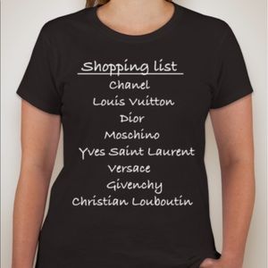 Designer Shopping List