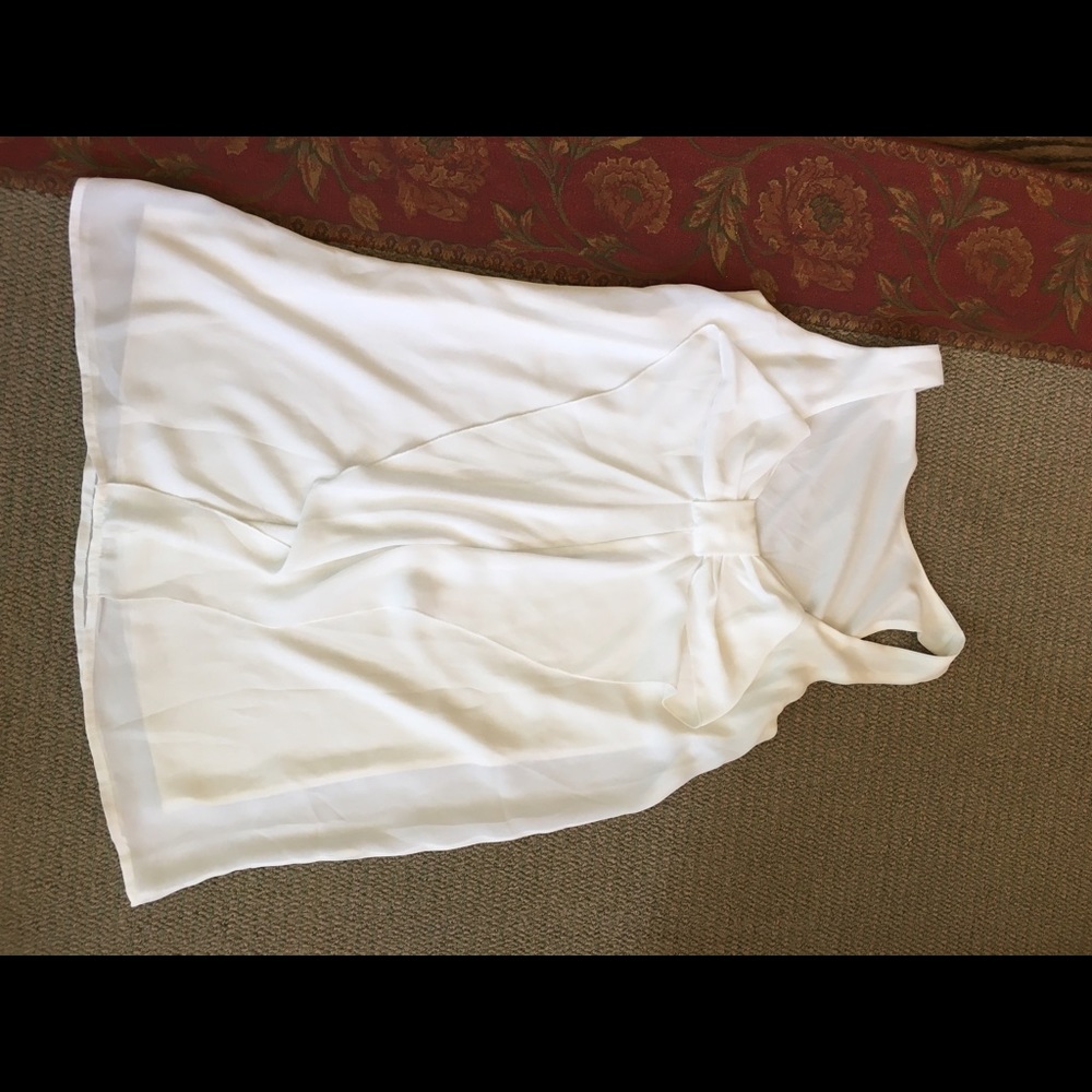 Francesa's off white dress