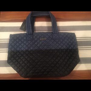 MZ Wallace Medium Sutton - Black/navy colorblock