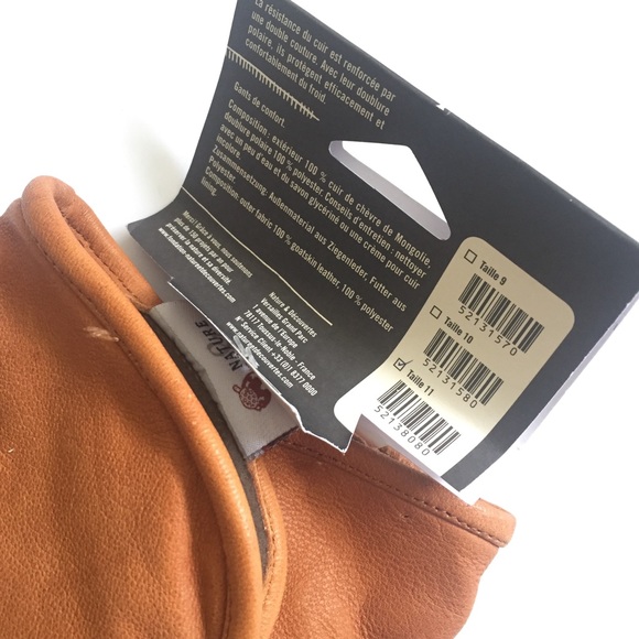 Goat leather gloves size 11 Made in France - Picture 4 of 6