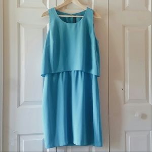 Turquoise Waterfall Dress