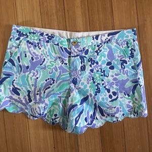 Lilly Pulitzer Shorts! Worn once!!