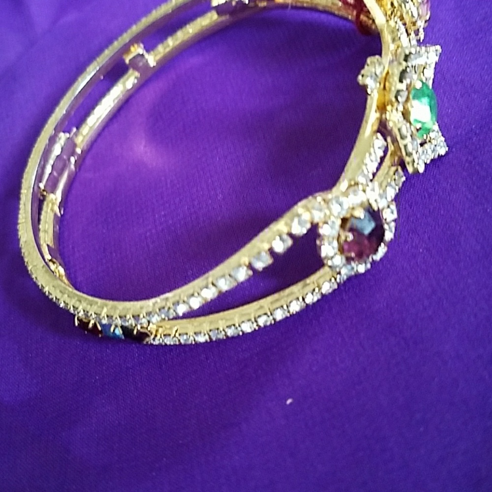 Bracelet with rhinestones  Size L - Picture 4 of 4