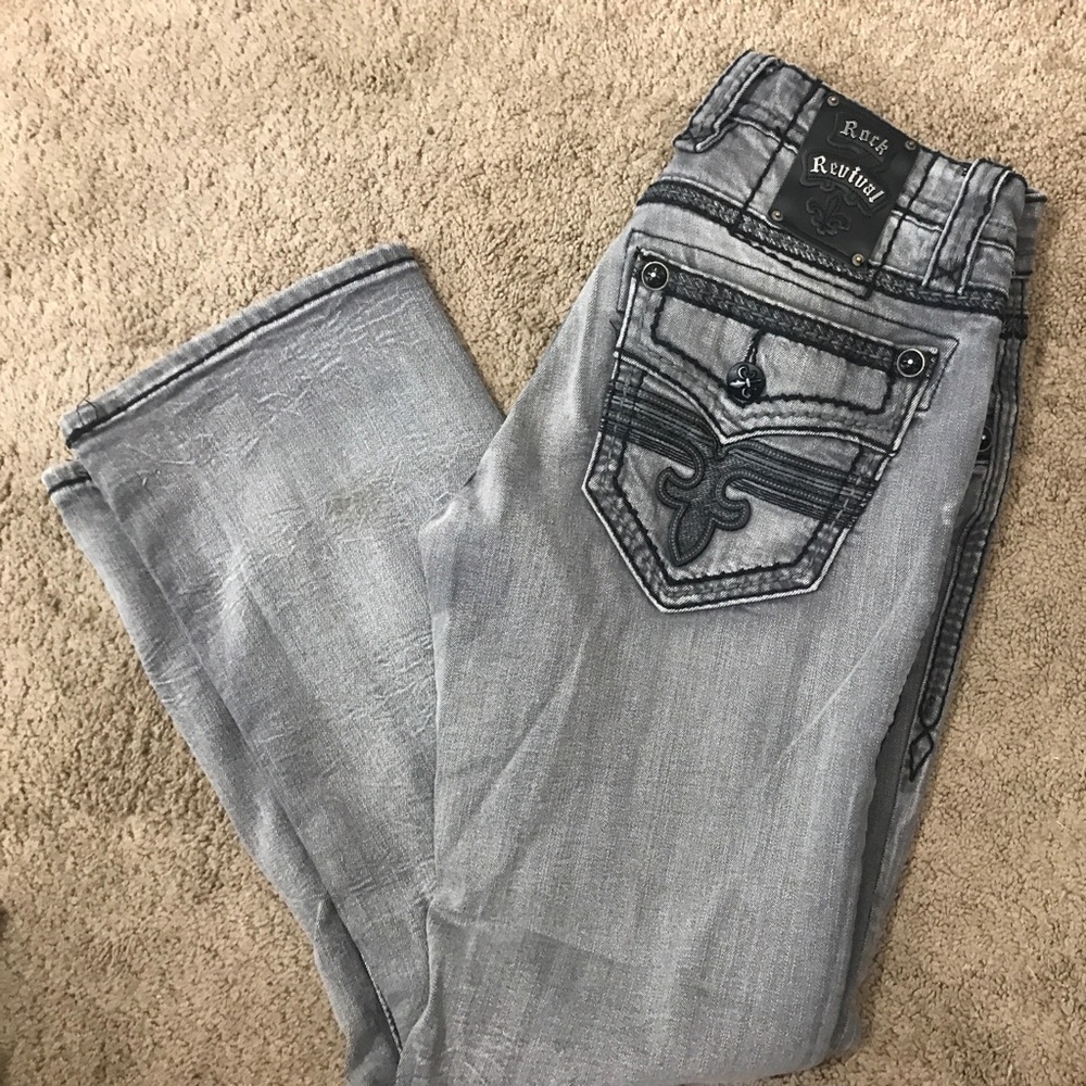 Rock revival relaxed fit
