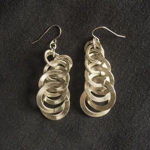 Silver Dangly Earrings