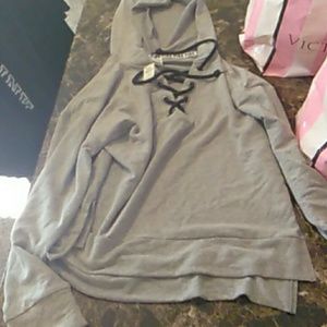 Pink hoodie